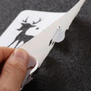 Decorative Christmas Hollow Stencils Embossing Scrapbooking Flower Template