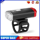 Bike Helmet Light USB Rechargeable Front Rear Headlight Bicycle Flashlight