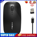 HXSJ M60 2.4GHz Wireless Mouse Rechargeable Mute Office Optical Mice for PC