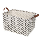 Taoytou Linen Laundry Basket, Collapsible, Square, Kids, Play