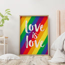 5D DIY Diamond Painting Full Round Drill Six-color rainbow Picture of Rhine
