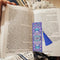 DIY Special Shaped Diamond Painting Creative Leather Tassel Bookmark Gift Newly