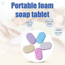 Color portable foam soap flakes For outdoor travel F8S3 Y9B7