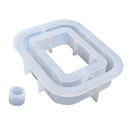 Silicone Molds for Flower Rose Vase Epoxy Casting DIY Mould Art Crafts (B) Newly