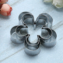 Rose Flower Petal Cutter DIY Cake Mold Fondant Cookie Cutters Cake Tools Newly