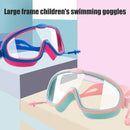 2pcs Children Swimming Goggles w/ Earbuds Anti Fog Swimming Glasses