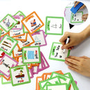 Education Readings Early Childhood Mixed Sound Insert Card Vowel Teaching Aids