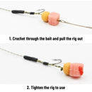 Baits Holder Boilie V Stopper Bead Boilie Lure Drill Stops Micro Bait Stopper