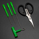 Carp Fishing Rig Set Tool Splicing Needles Knot Puller Drill Carp Fish Tool