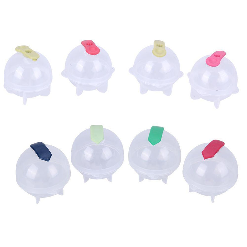 20pcs Round Ice Balls Maker Tray for Large Sphere Molds Cube Whiskey (S)