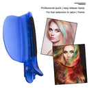 hairdressing clip Blue Color Sectioning Clips for Hair Extension dye tools