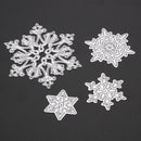 4pcs Christmas Snowflake Scrapbooking Album Paper Card Diary Hand Craft Newly