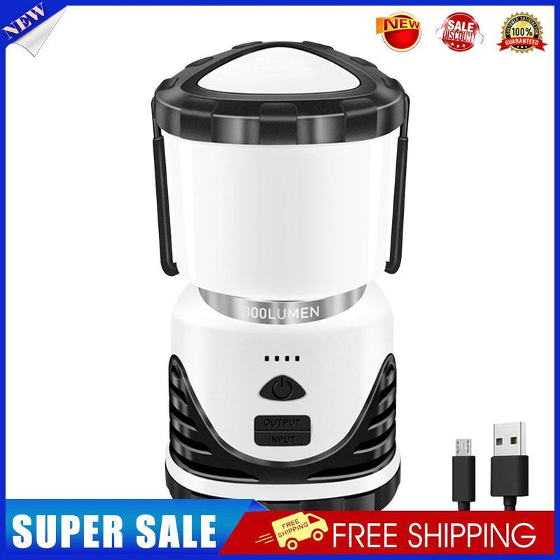 LED Lanterns Lamp 3 Modes IPX4 Waterproof 300lm Hanging Camping Tent Light