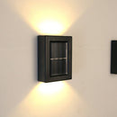 LED Solar Wall Light Waterproof Outdoor Garden Porch Sconce Lamp (Warm) Newly