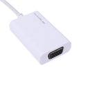 Type-C Male to VGA Female Converter Adapter Supports 1080p Video