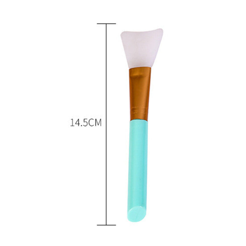 Portable DIY Home Salon Silicone Stick Facial Mud Mixing Soft Brush Mixing To