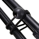 10PCS Heavy Duty Elastic Black Ball Bungees Tarp-Tent Cord Down Tie U9V6 W3N5