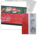 Metal Wire Puzzle Toys Advent Calendar Christmas Countdown Calendar Gift Box Set