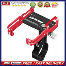 2pcs Bike Cell Phone Holder Handlebar Clip GUB P10(Black Red)