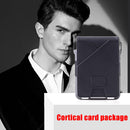 PU Leather Card Bag Men Women Small Card Key Wallet Purse Mini Money Case Hol