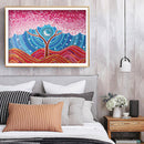 Special Shaped Cherry Tree 5D Diamond Painting DIY Rhinestone Picture