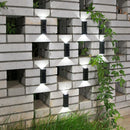 Outdoor LED Solar Light Waterproof Adjustable Wall Panel Light (White) Newly