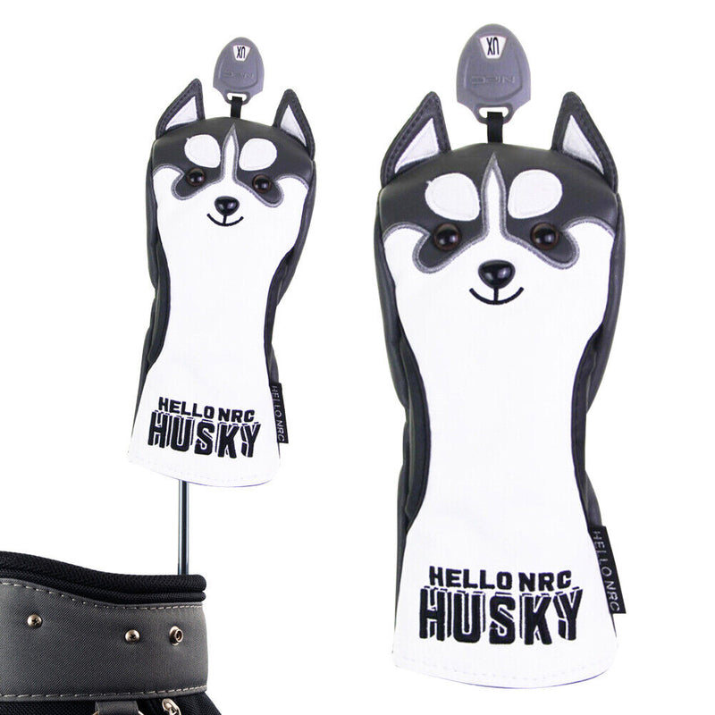 Husky Golf Club Protection Cover Waterproof PU Golf Putter Headcover (UT) Newly