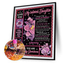 Diamond Painting Letters Partial Special Drill Picture of Rhinestone DIY Dr