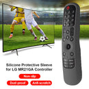 Anti-Slip Smart TV Remote Control Cover for LG MR21GA/MR21GC (Dark Gray)