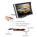 Car Parking Rear View Display with Bracket TFT LCD HD Security Monitor Kit Newly