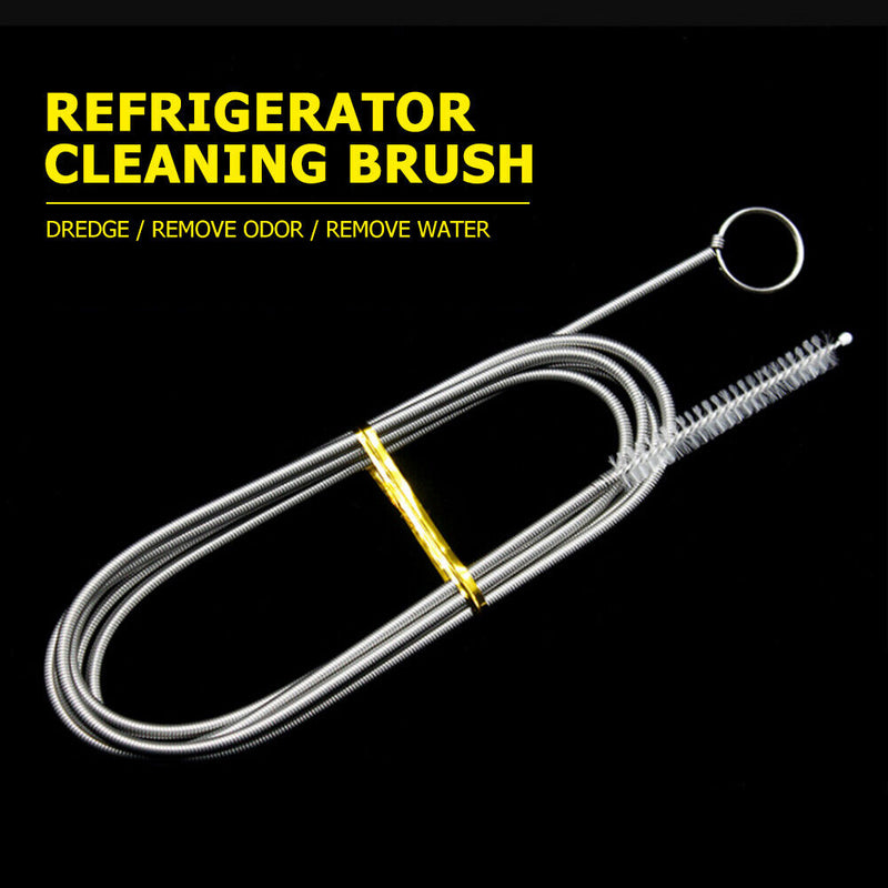 Long Flexible Refrigerator Cleaning Brush for Home Pipe Drain Cleaning Tool
