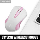 Q2 1200dpi 2.4G Cordless Silent Mouse Computer Wireless Mice with USB Receiver
