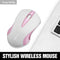 Q2 1200dpi 2.4G Cordless Silent Mouse Computer Wireless Mice with USB Receiver