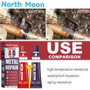 AB Glue Metal Repair Glue Cast Iron Steel Strength Repairing Adhesive Glue Tool