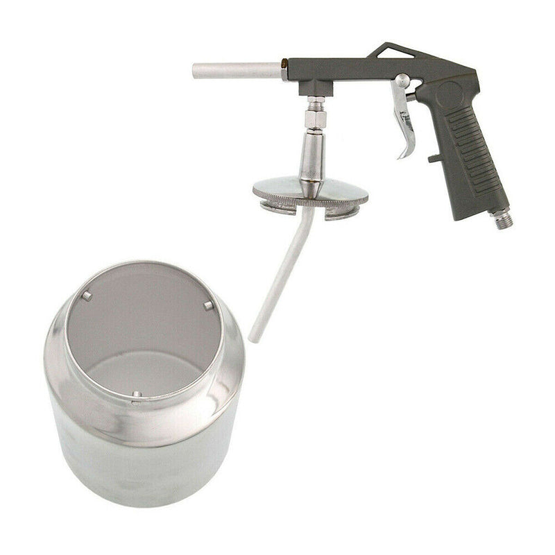 Automobile Airbrush Chassis Sprayer with Pot Durable Car Undercoating Gun Newly