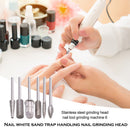 6pcs Nail Drill Bits Grinder Kit Manicure Art Polish Rotary Burr Cuticle Cutter