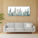 3 Panel Cactus Colouring Oil Canvas Picture DIY Handpainted Paint By Numbers Kit