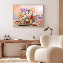DIY Cross Stitch Full Embroidery Kit Printed Flower Plant Home Hanging Art Poison