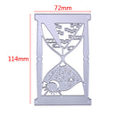 AVZYARDY Hourglass Metal Punching Molds Stencils for? Card Making Pre-Stencil