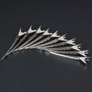 10pcs Hair Clips Hair Stainless Steel Hairdressing Sectioning Clips Clamp Newly