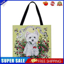 #A Dog Printed Shoulder Shopping Bag Casual Large Tote Handbag (40*40cm)