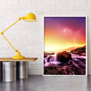 Full Drill Diamond Painting DIY Grand Thunder Rhinestone Picture Wall Home Decor