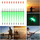 10pcs Plastic Glowing Floating Night Fishing Electronic Addresses Z