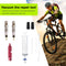 60ml MTB Road Bike Tubeless Tyre Sealant Injector Syringe Tool Kit (Red) Newly