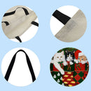 Ltervoercaern Christmas Cats Printed Shoulder Shopping Bag Casual Large