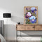 Iris Flowers Colouring Oil Canvas Picture DIY Hand Painted Paint By Numbers Kit