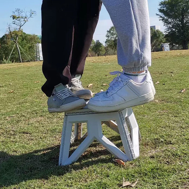 Outdoor Portable Folding Chair Camping Square Stool Night Fishing Campstool