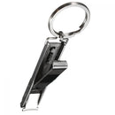 EDC Keyring Foldable Ultra-thin Cutter Stainless Steel Nail Clipper Trimmer