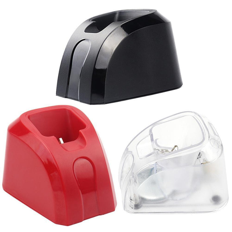Hair Clipper Stereo Charger Fast Charger Clipper Stand Haircut Tool (Red)