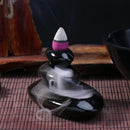Monk Small Buddha Censer Backflow Incense Holder Incense Burner Home Decor